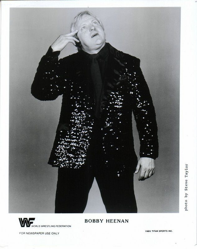 1985 Bobby Heenan Debut Promo - Vintage Wrestling Collectible for Fans & Memorabilia Enthusiasts - Perfect for Display, Gifts & Wrestling History Collections
