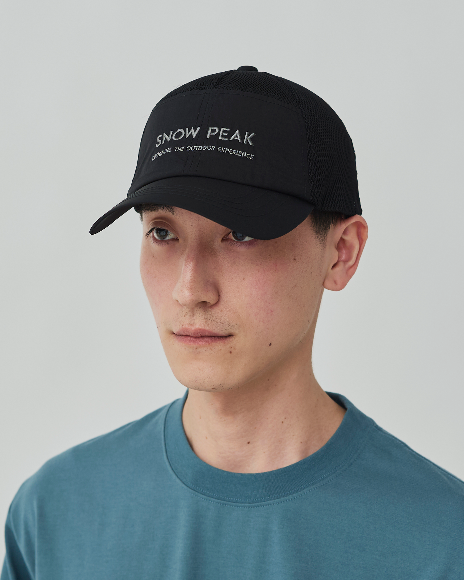 6-Panel Mesh Baseball Cap for Men - Breathable & Lightweight Adjustable Snapback Hat for Outdoor Sports, Running, Hiking & Casual Wear