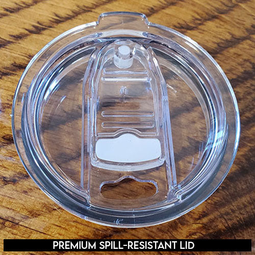 30 oz Tumbler Lid - Leak-Proof Stainless Steel Cup Cover for Insulated Tumblers - Perfect for Coffee, Tea & Cold Drinks On-The-Go, Gym, Office & Outdoor Activities