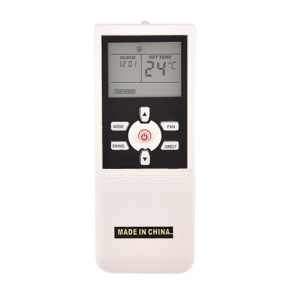 Midea R07/BGE R07B Air Conditioner Replacement Remote Control - Compatible with Midea AC Units | Perfect for Home, Office & Bedroom Cooling