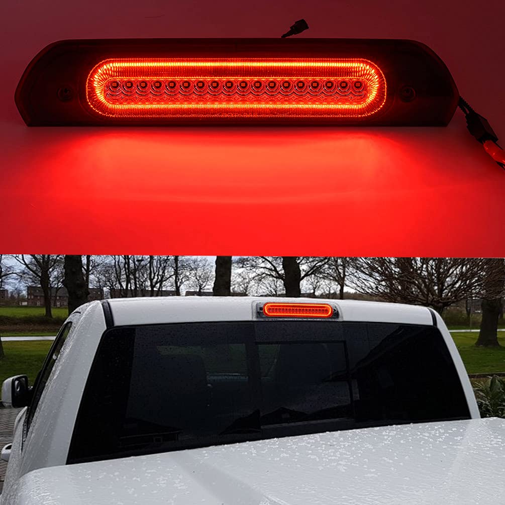 NJSBYL LED 3rd Brake Light for 2002-2009 RAM 1500 2500 3500 - Perfect for Night Driving & Safety