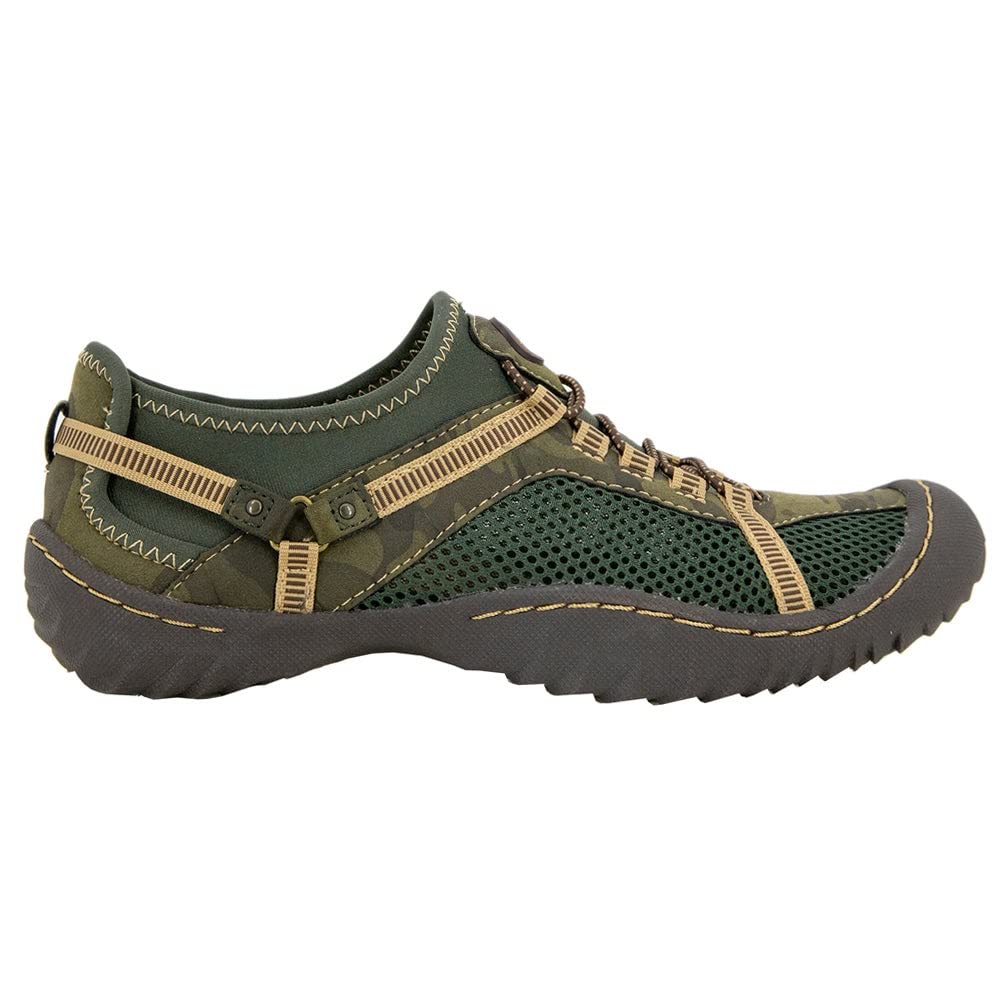 JBU Tahoe Water Ready Women's Outdoor Comfort Closed Toe Slip On Water Shoes for Beach, Pool, and Kayaking Adventures