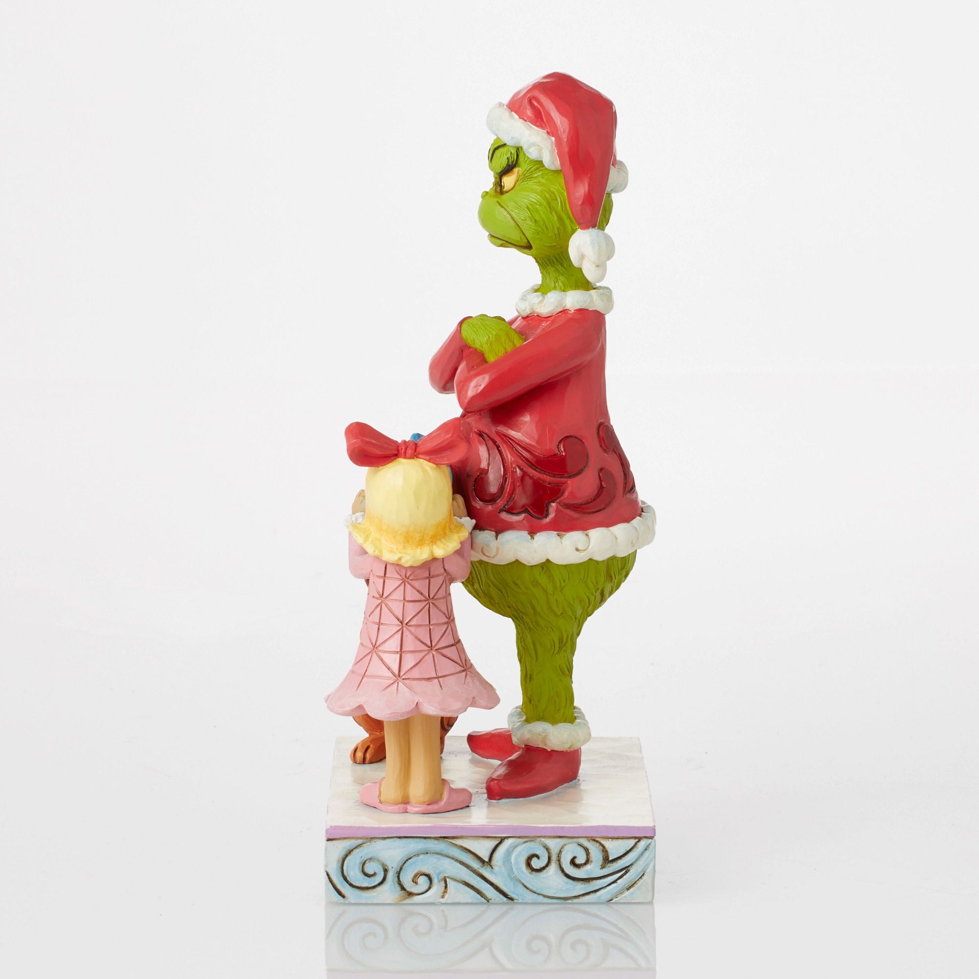 Max & Cindy Giving Gift to Grinch - Perfect Christmas Gift for Kids & Family - Fun Holiday Decoration & Party Favor