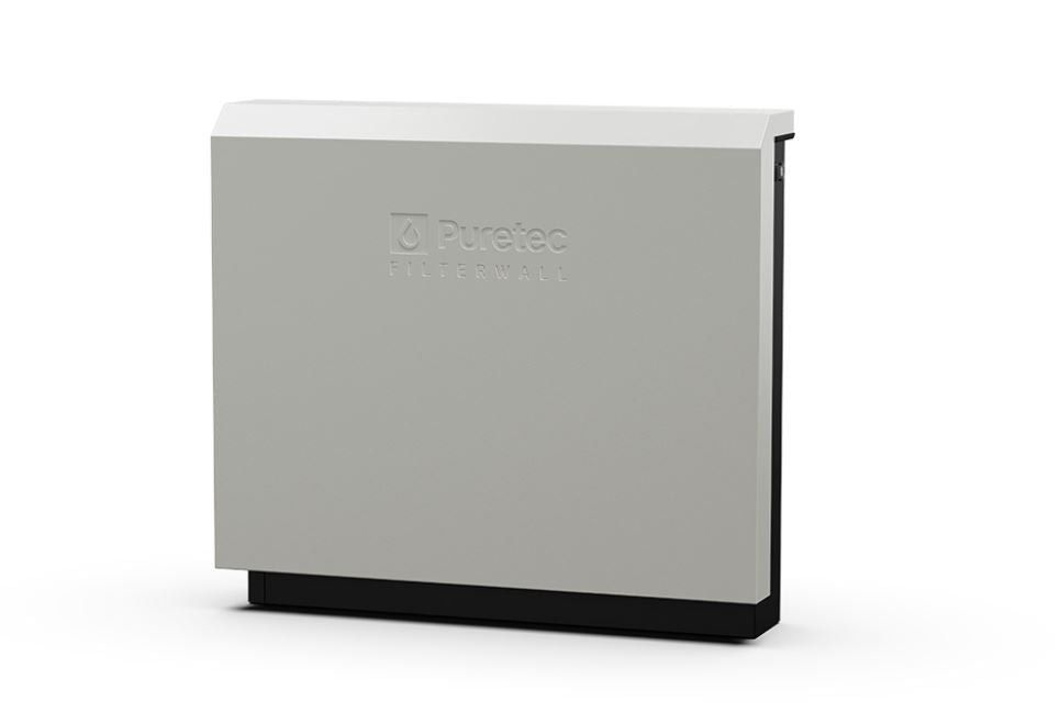 Puretec Filterwall F3 Whole House Water Filtration System with Plumbed Bypass Valve | Removes Sediment, Chlorine & Contaminants | Ideal for Clean Drinking Water, Showering & Appliance Protection