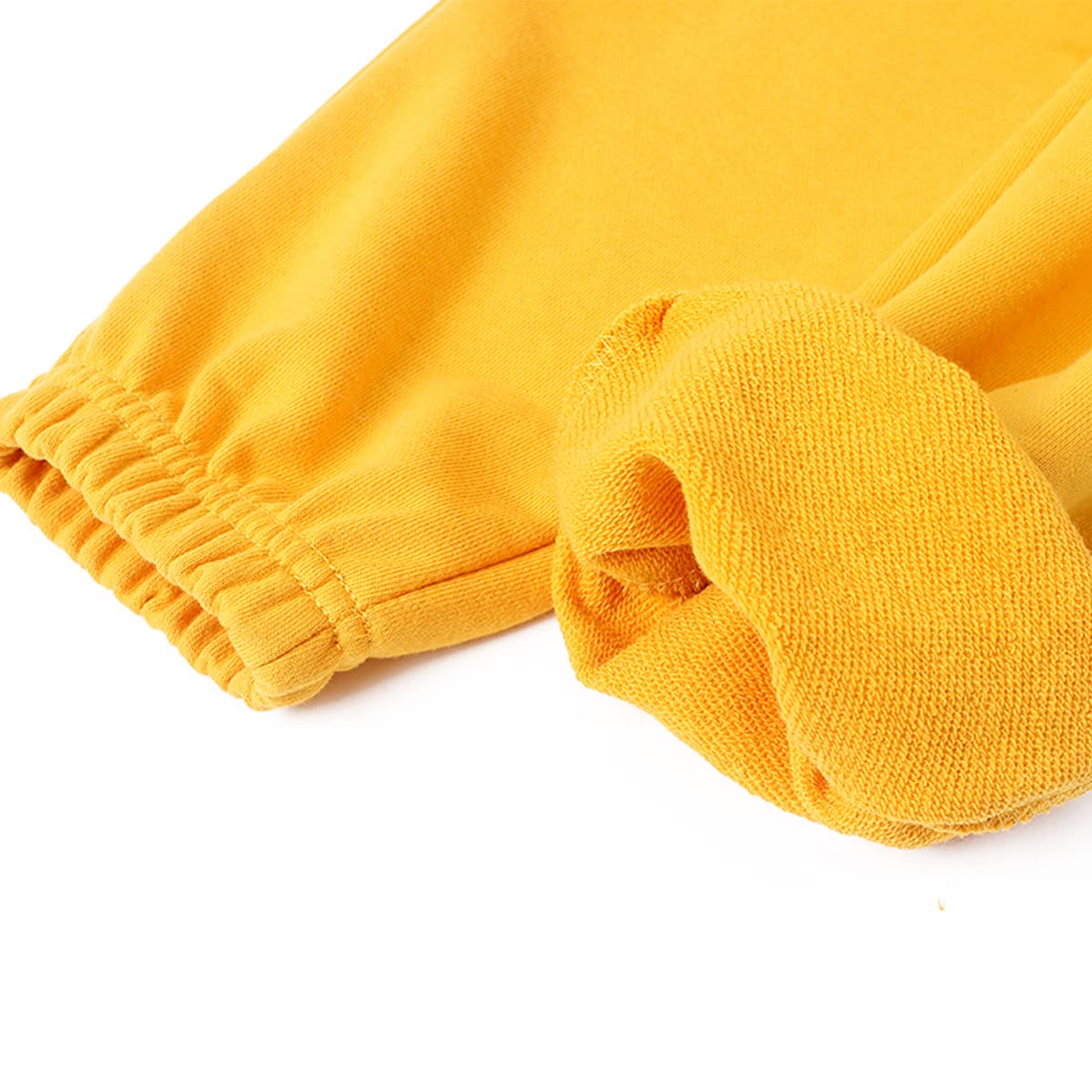Unisex Kids Cotton Sweatpants with Drawstring - Comfortable Plain Jogger Pants for Boys & Girls Ages 5-14 - Perfect for School, Play & Sports Activities