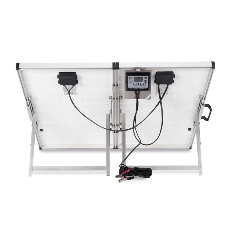 140W Portable Solar Panel Kit with Charge Controller - Legacy Series for Camping, RV, Off-Grid Power & Emergency Backup