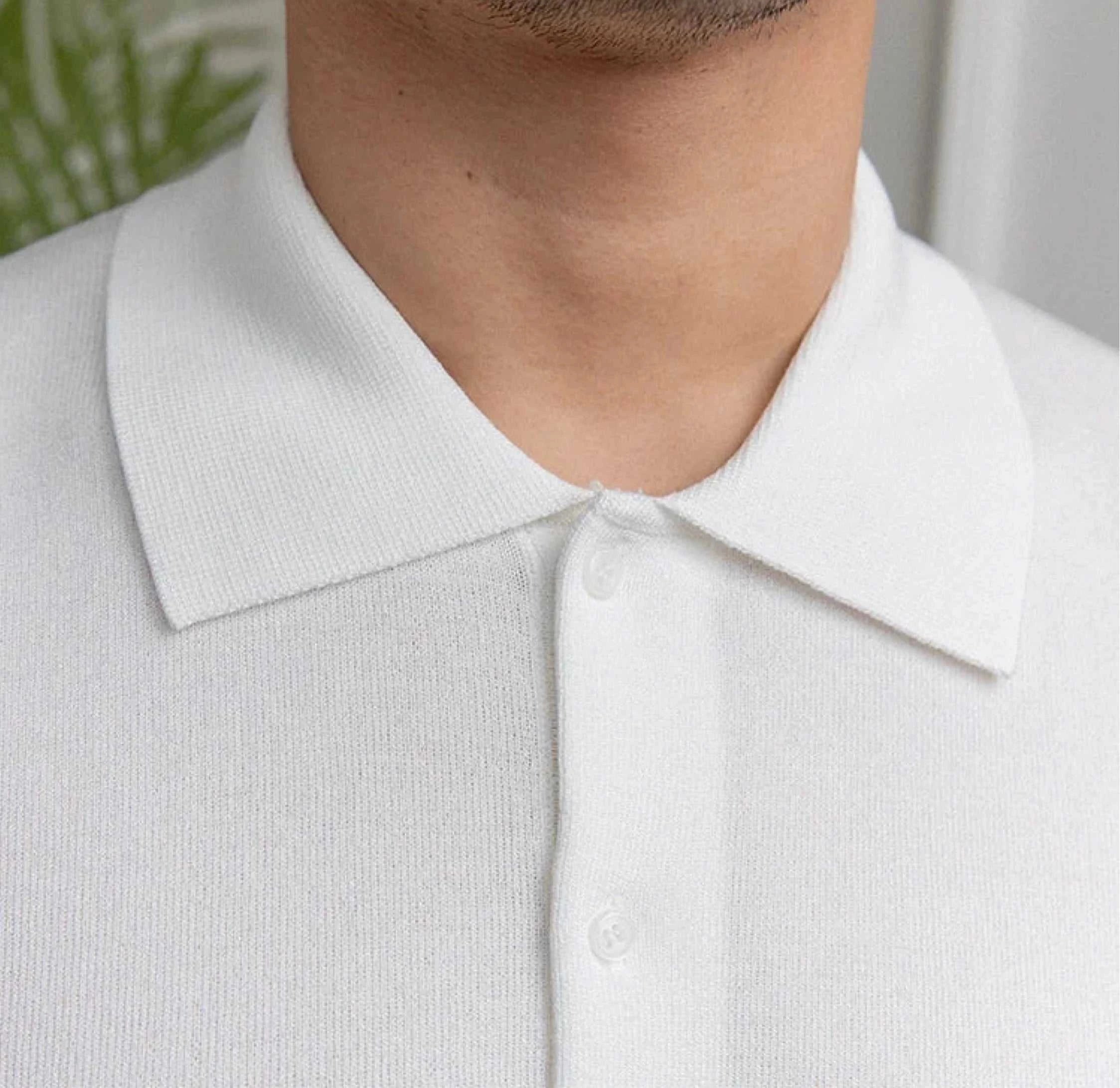 Premium British Polo Shirt for Men - Classic Casual Cotton Knit Top for Golf, Work & Everyday Wear