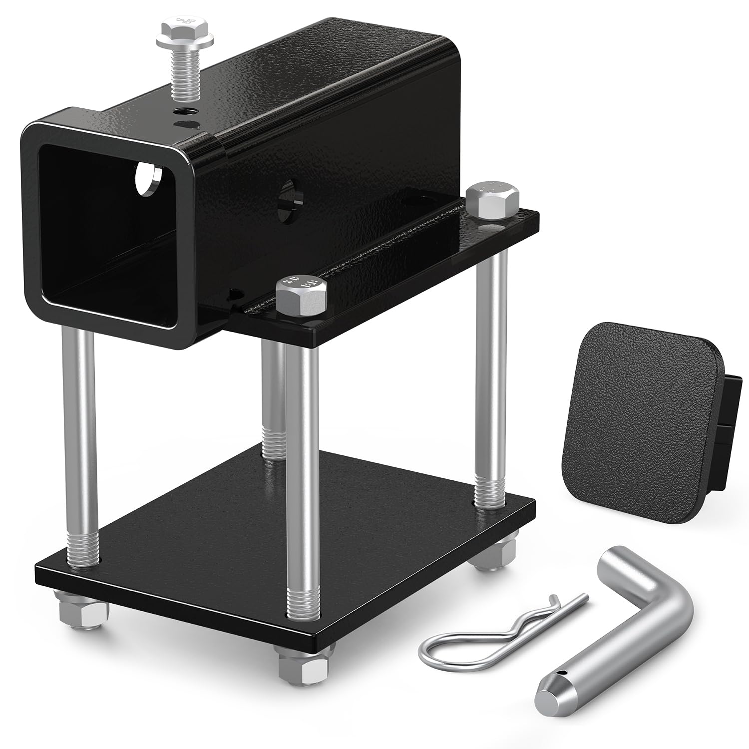 Ohuhu Bolt-on RV Bumper Hitch Receiver Adapter - 2