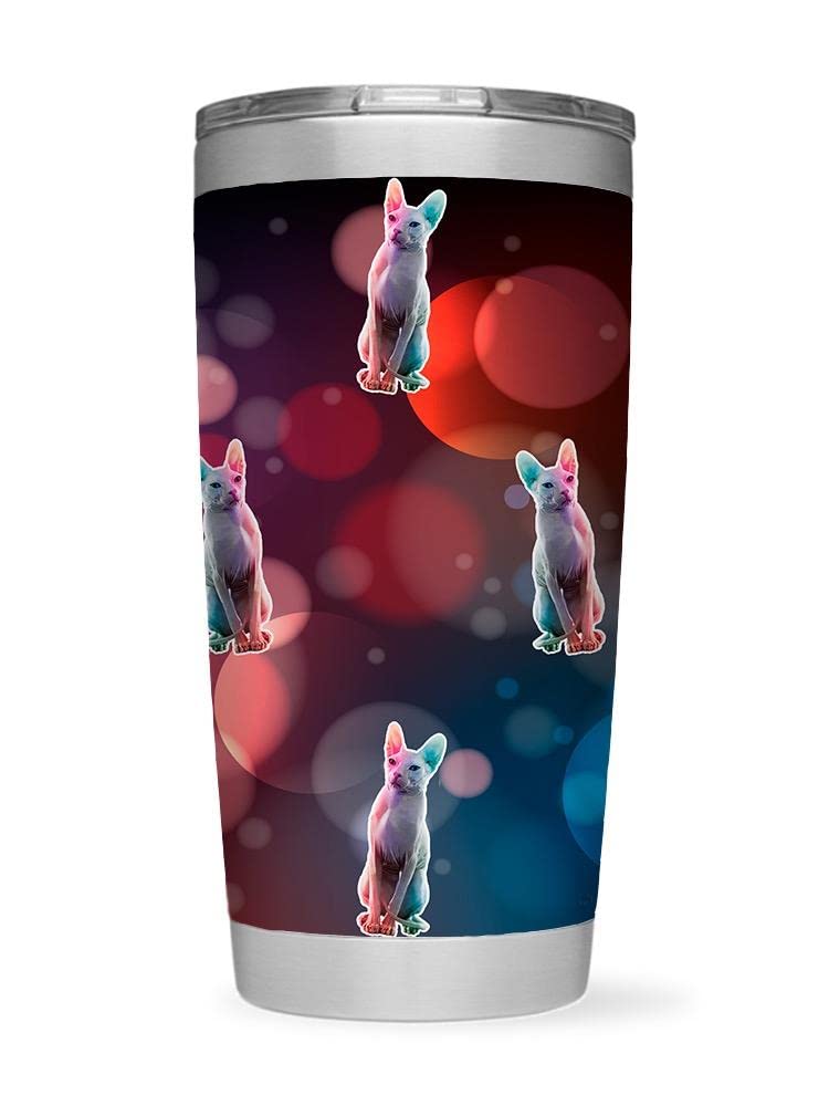 Stylish Sphynx Cat Tumbler - Insulated Stainless Steel Cup for Hot & Cold Drinks - Perfect for Office, Gym, Travel & Home Use - Unisex Design