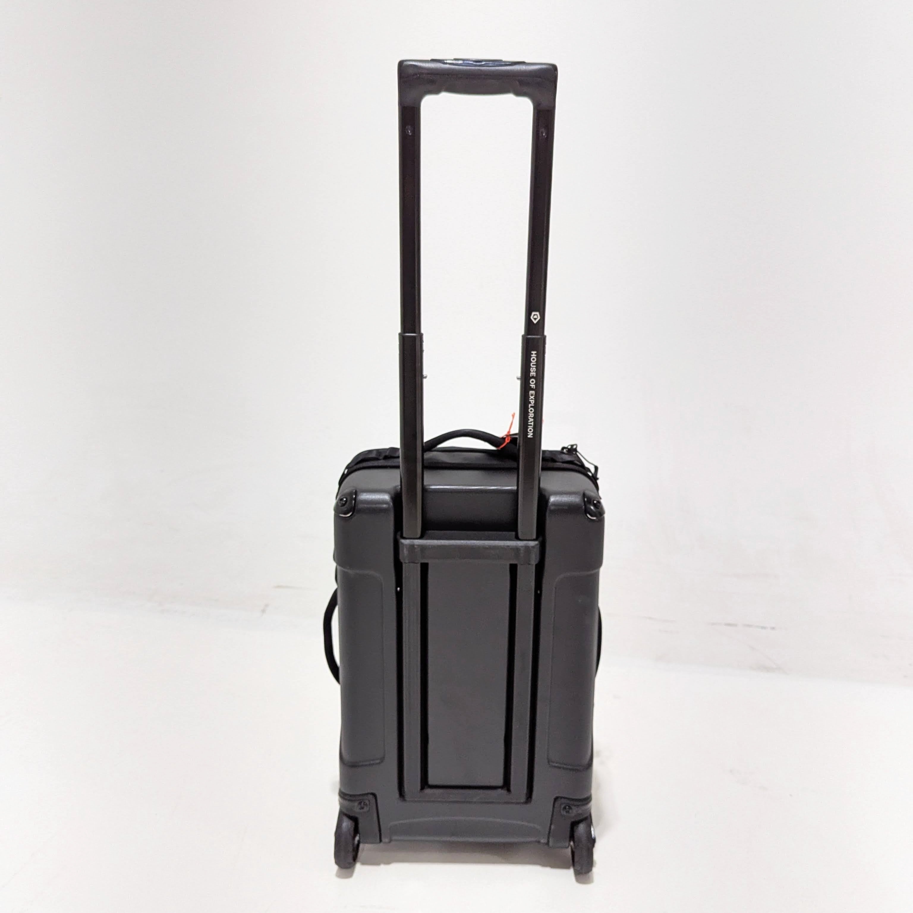WANDRD Transit Carry On Roller Bag 40L - Black | Premium Used Luggage for Travel & Business Trips | Durable Spinner Suitcase with Smooth Wheels