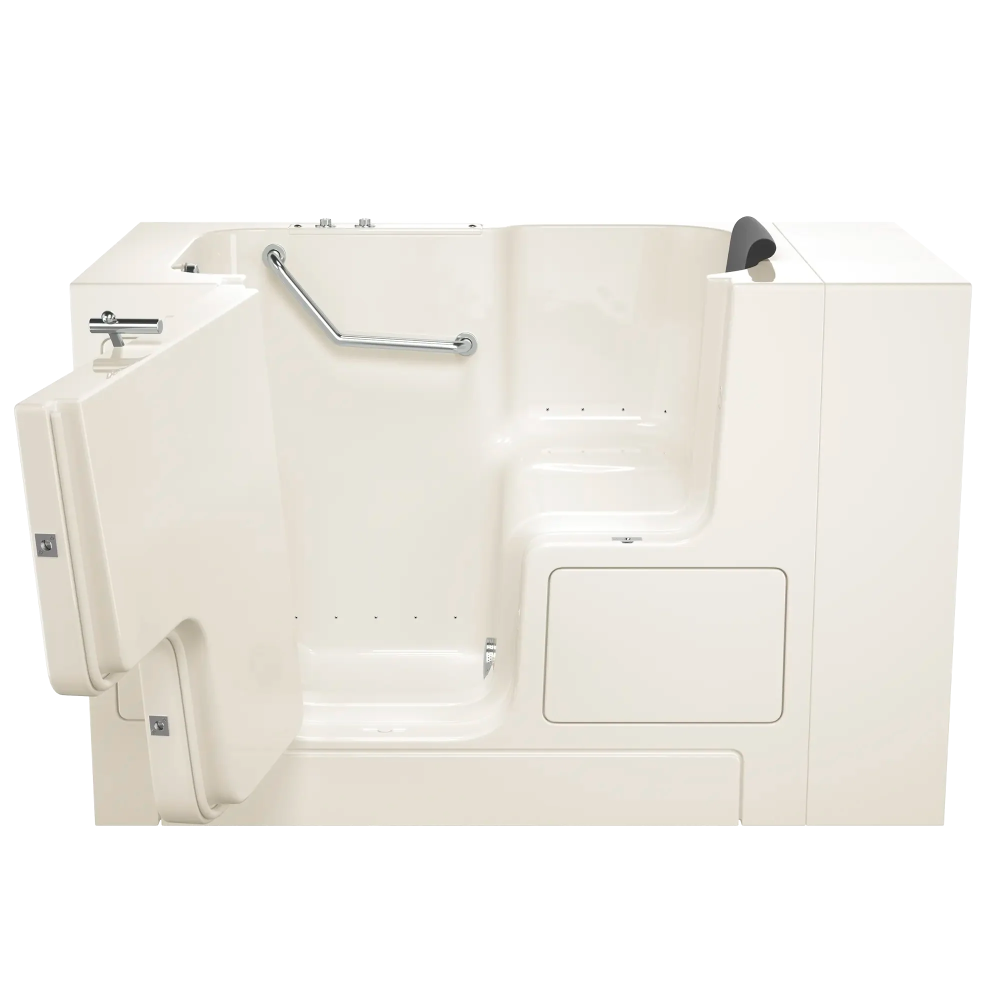 Premium 32 x 52 Inch Walk-in Bathtub with Air Spa System - Left Hand Drain - Gelcoat Finish for Ultimate Relaxation & Mobility - Ideal for Elderly & Arthritis Relief