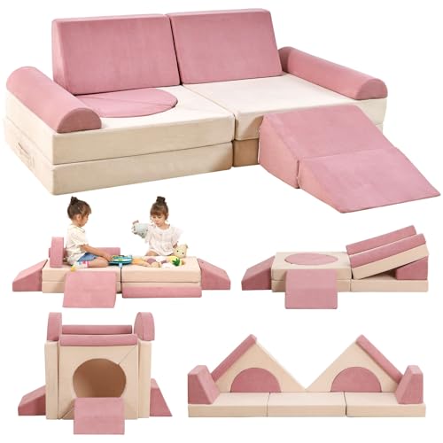 Beige & Pink