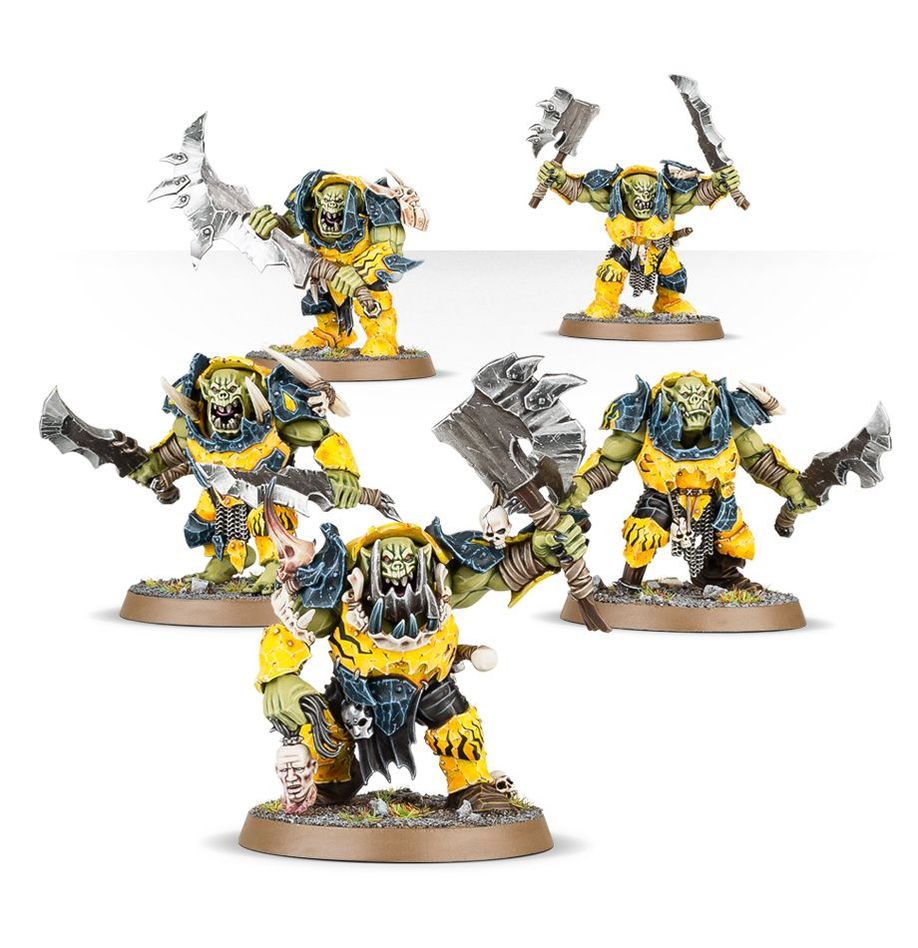Age of Sigmar Orruk Warclans: Orruk Brutes - Tabletop Miniature Wargaming Army Set for Warhammer Fantasy Battles | Collectible Strategy Game Figures for Painting & Display
