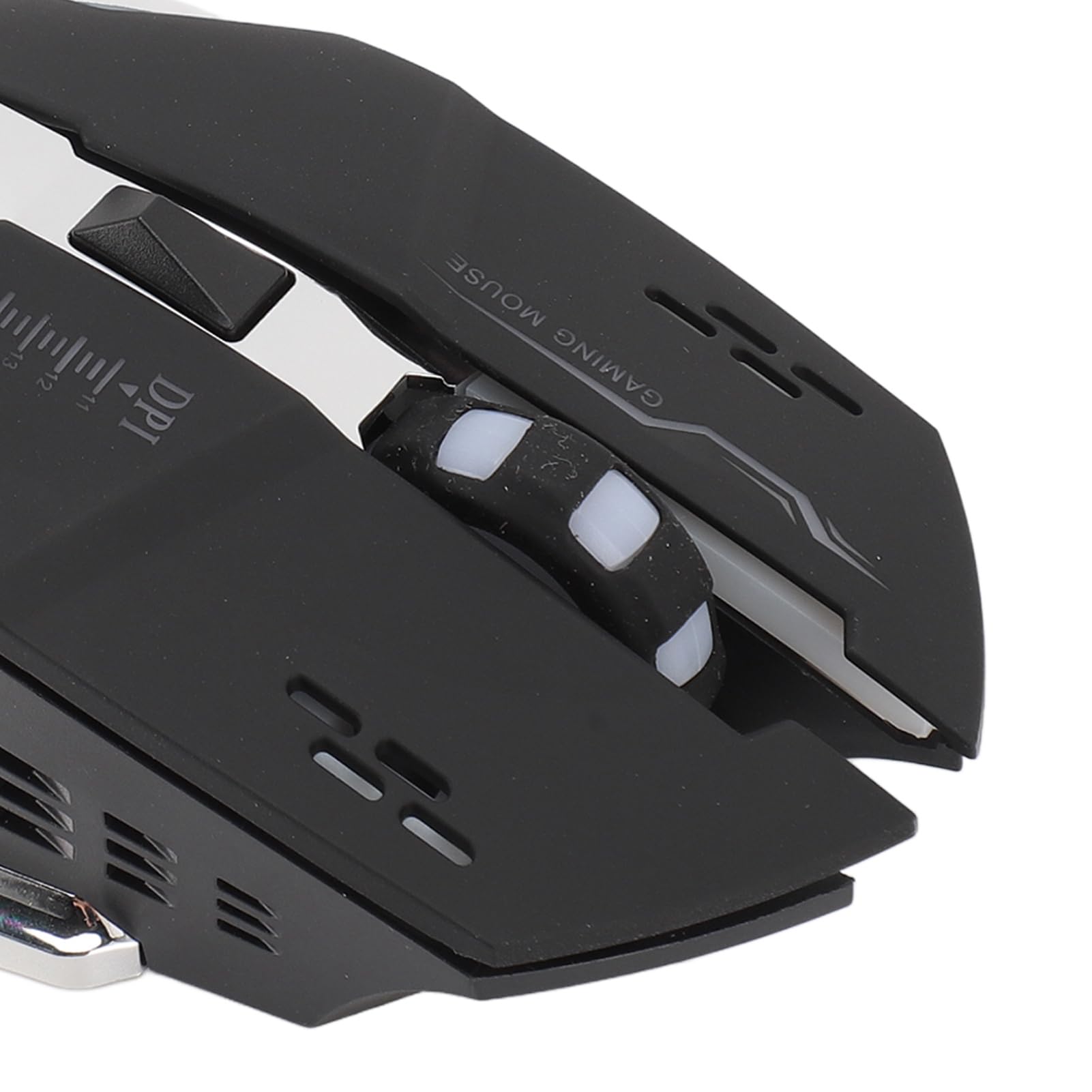 2.4GHz Wireless Gaming Mouse with Bluetooth, 4 Adjustable DPI Levels, Ergonomic Silent Design for PC & Laptop - Perfect for Gaming, Office Work, and Home Use