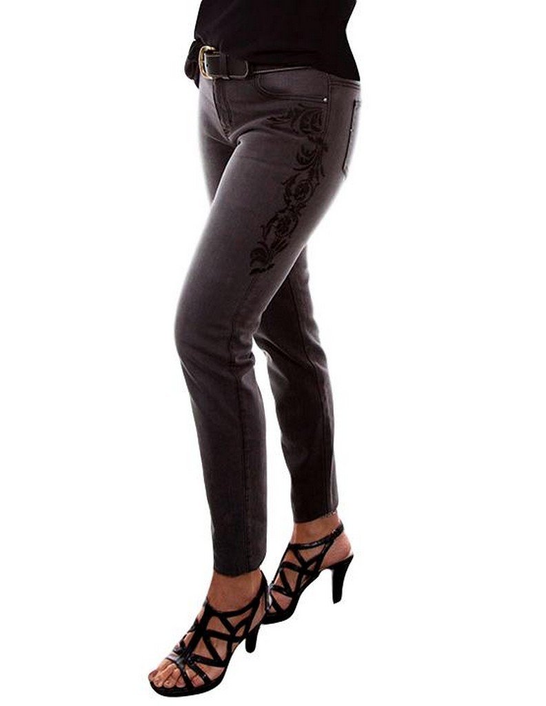 Scully Women's Honey Creek Embroidered Jeans by Tonal | Stylish Denim Pants for Casual Wear & Everyday Outfits