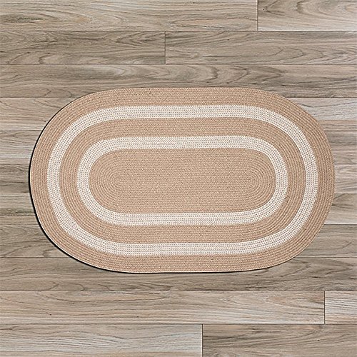 Graywood Runner Rug 2' x 8' Natural Beige - Soft Non-Slip Hallway Carpet for Entryway, Kitchen, or Bedroom Decor