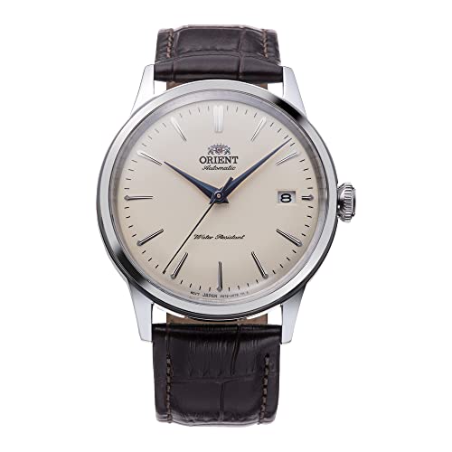 Brown Strap Cream Dial