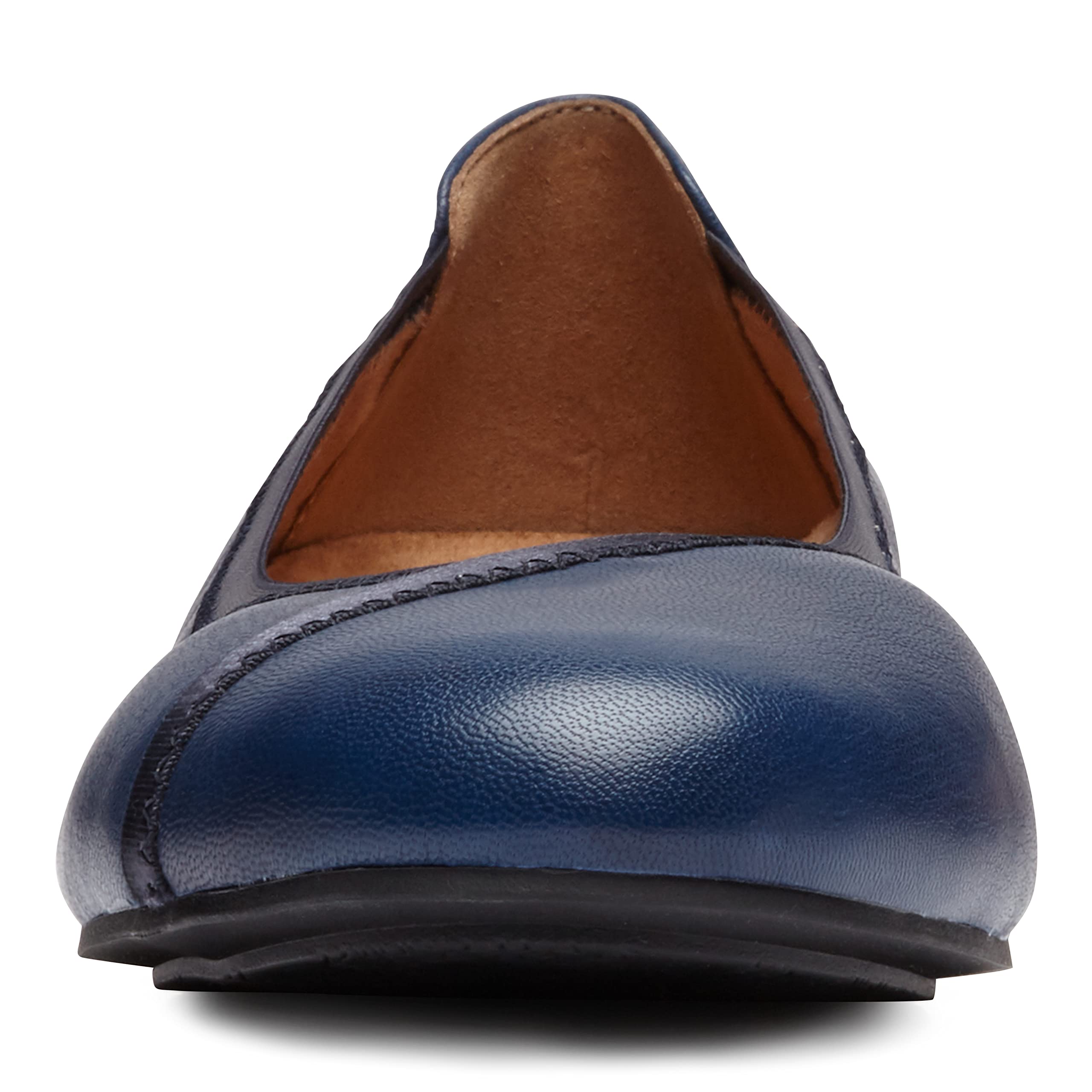 Vionic Women's Caroll Comfortable Orthotic Support Slip-On Loafers for Plantar Fasciitis Relief - Perfect for Work, Travel & Everyday Wear