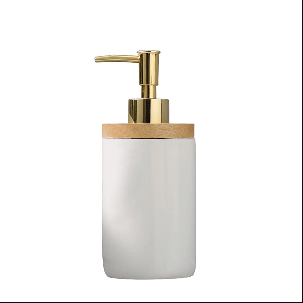 White Refillable 13.5oz/400ml Soap Dispenser Pump Bottle - Dish & Hand Soap Dispenser for Kitchen, Bathroom & Bedroom | Durable & Leak-Proof Design for Daily Home & Office Use