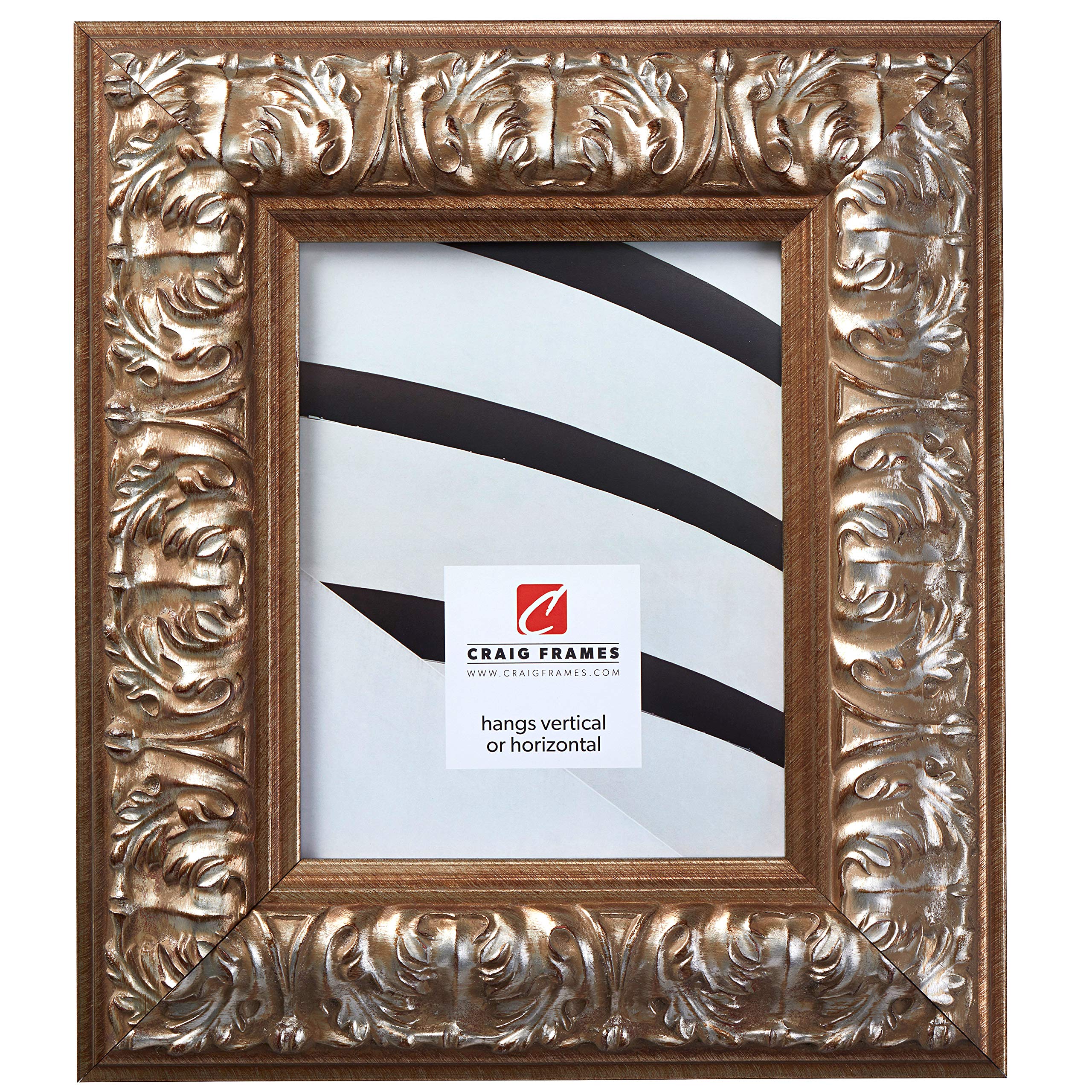 Antique Silver Baroque Picture Frame 20x24 Inch - Elegant Home & Office Decor