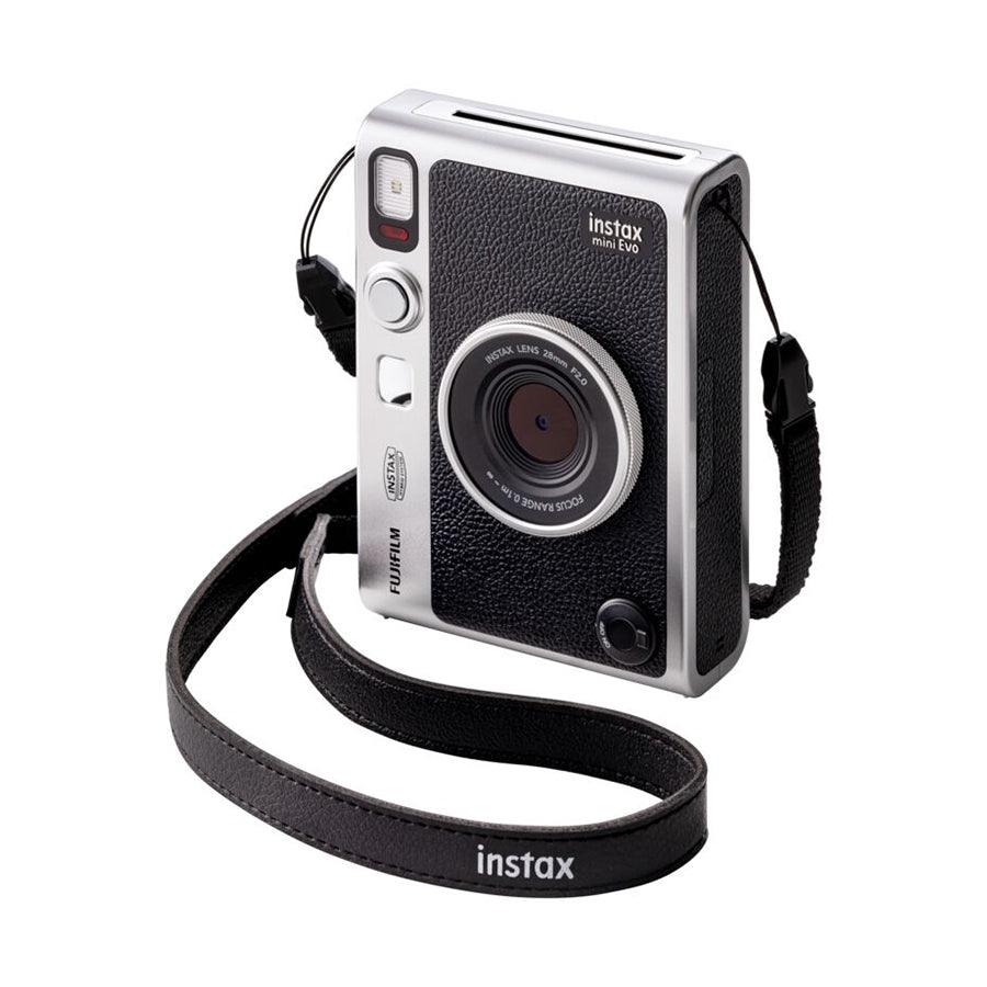 FUJIFILM Instax Mini Evo Instant Camera - Black | Hybrid Digital & Instant Film Camera | Perfect for Travel, Parties & Memory Keeping