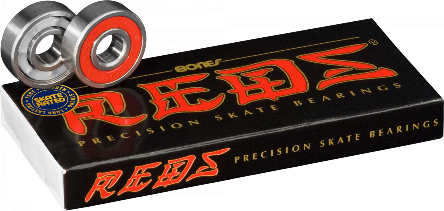 Spitfire Bighead 59mm Skateboard Wheels with Bones Reds Bearings - High Performance Wheels for Street, Park & Cruising