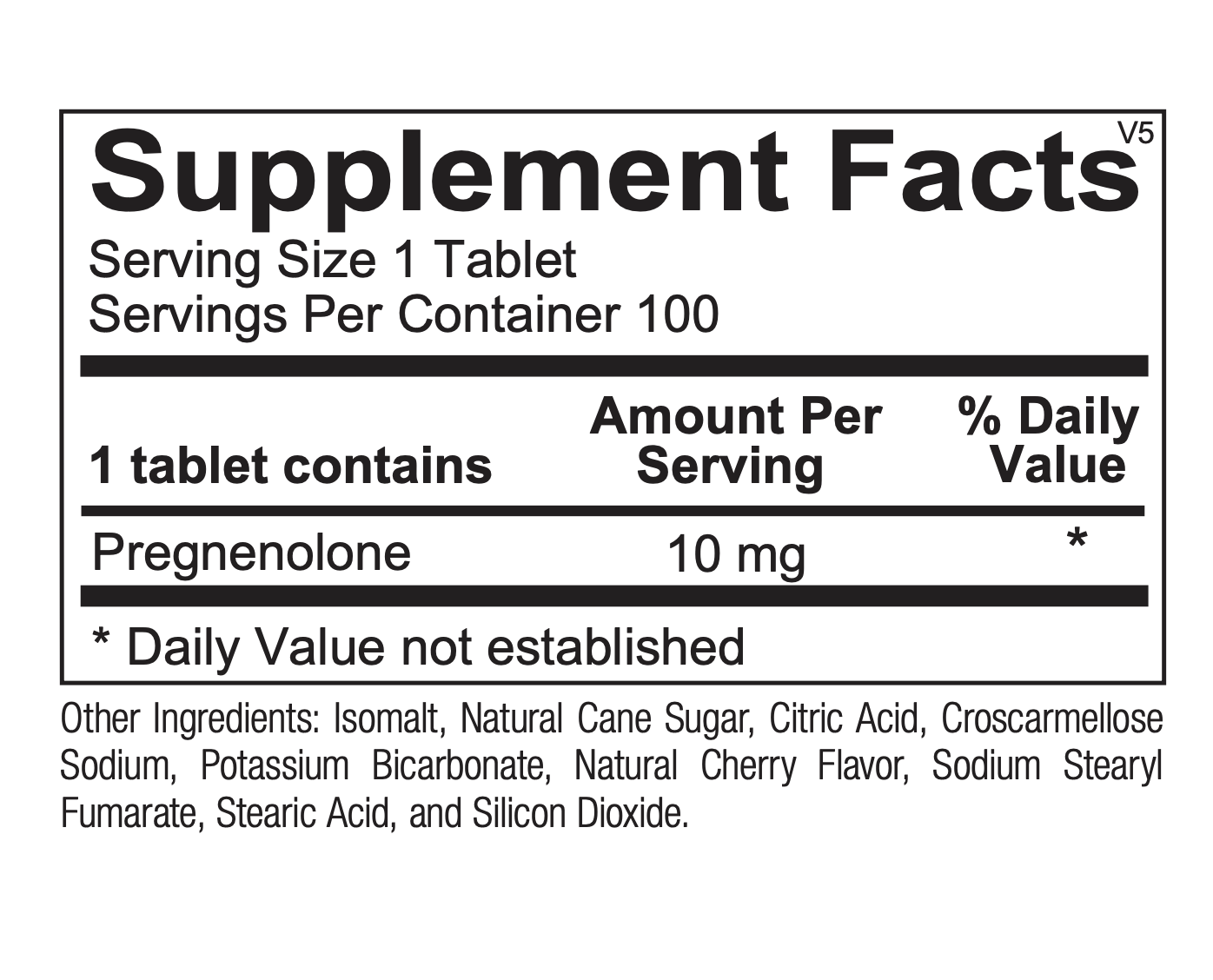 Ortho Pregnenolone 100 Capsules - Natural Hormone Support Supplement for Stress Relief & Cognitive Function - Ideal for Men & Women Seeking Adrenal Support & Mental Clarity