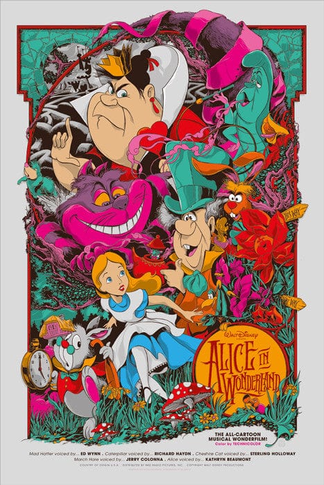 Disney Alice in Wonderland Collectible Figurine - Official Merchandise for Fans & Collectors | Perfect for Home Decor, Gift Giving, and Disney Themed Parties