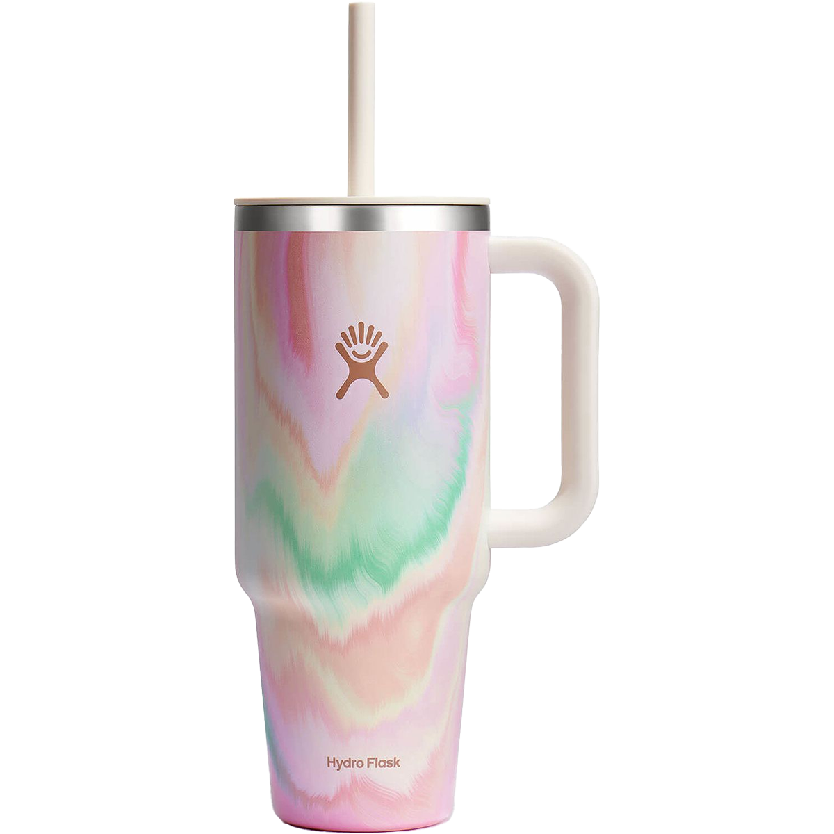 40 oz Stainless Steel Insulated Travel Tumbler with Lid & Straw - Keeps Drinks Hot/Cold for Hours - Perfect for Commuting, Hiking, Camping & Outdoor Adventures