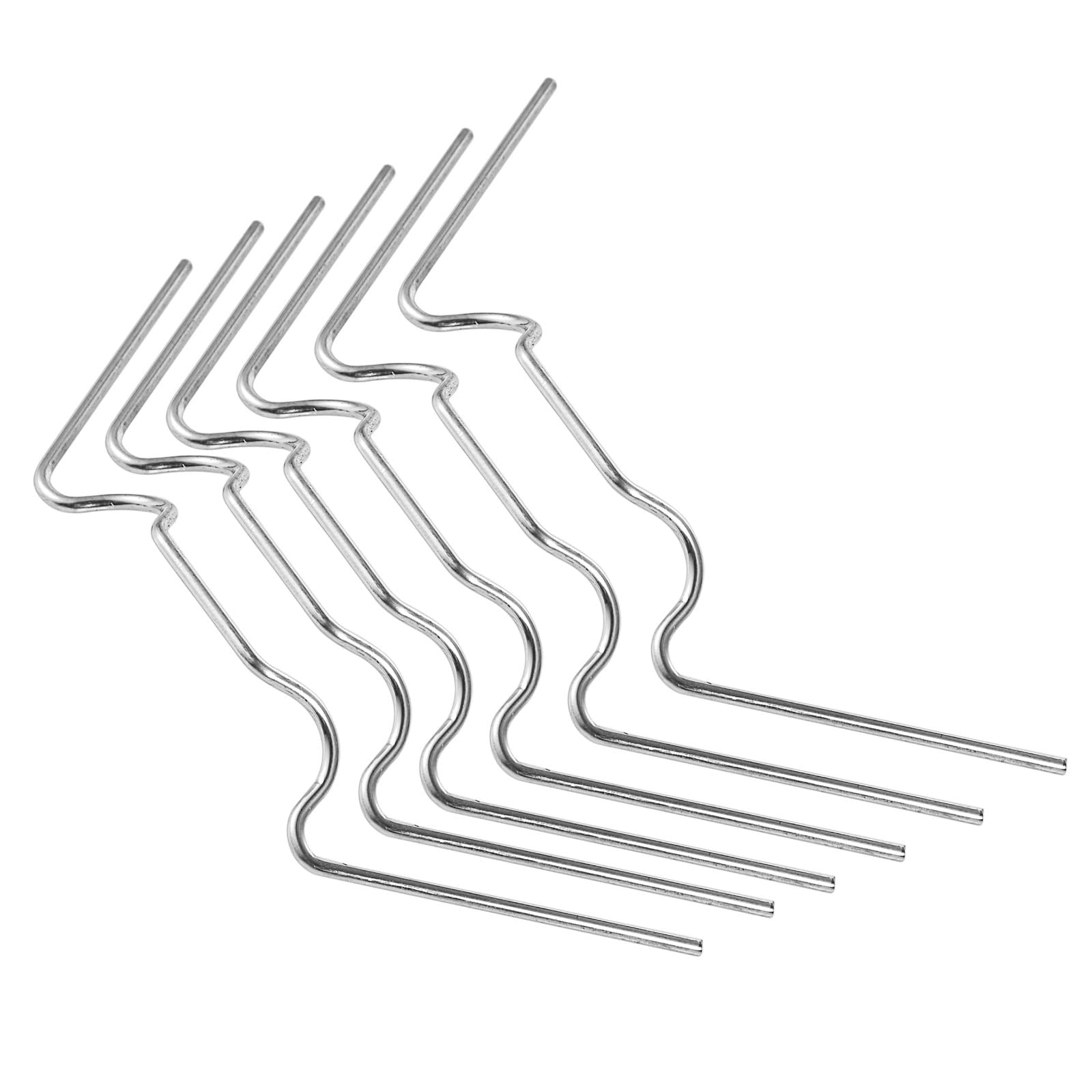 Zoomma 100-Piece Stainless Steel Greenhouse Clips (1.6mm) - Heavy Duty Glass Pane Clamps for Greenhouses, Polycarbonate Panels & DIY Garden Projects - Perfect for Securing Greenhouse Panels, Cold Frames & Plant Protection