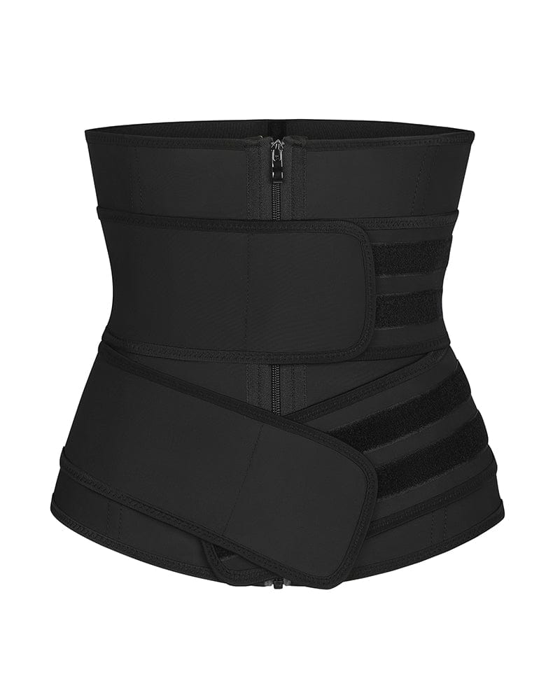 NeoSweat® Double Power Waist Trainer for Women - High Compression Slimming Corset Belt for Tummy Control & Body Shaping - Perfect for Workouts, Postpartum Recovery & Everyday Wear