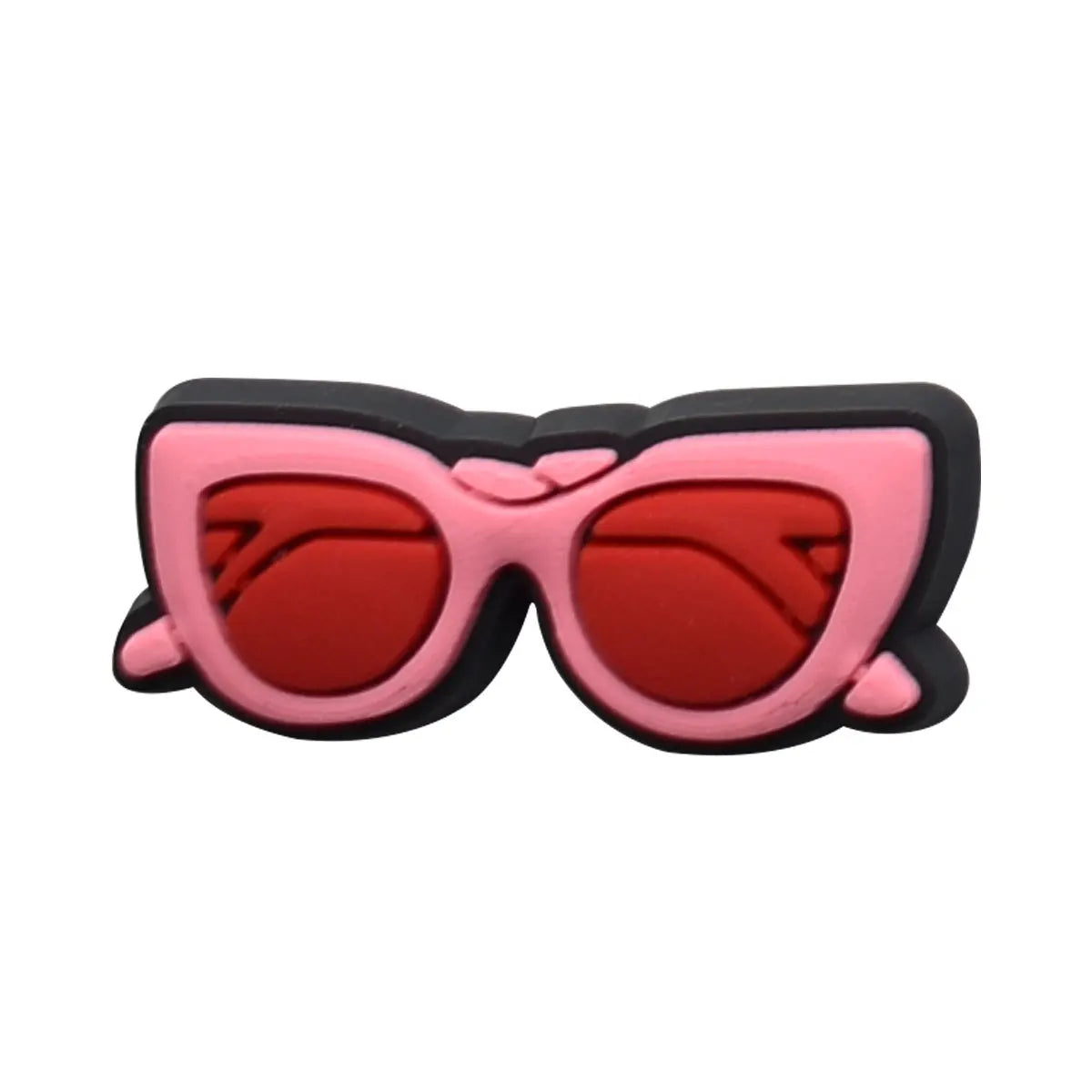 1Pcs PVC Pink Shoe Charms for Crocs - Cute DIY Accessories for Girls & Women - Perfect for Bracelets, Wristbands, Party Gifts & Jibbitz Decorations - Great for Birthday Parties, School Events & Fashion DIY Projects