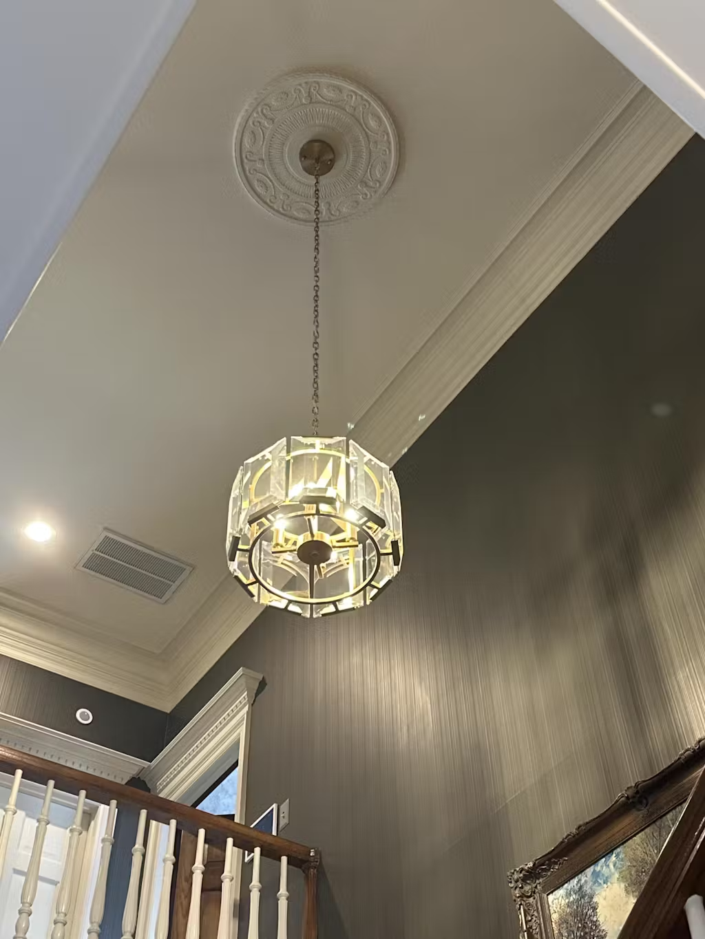 Aubrey Crystal Round Chandelier - 19