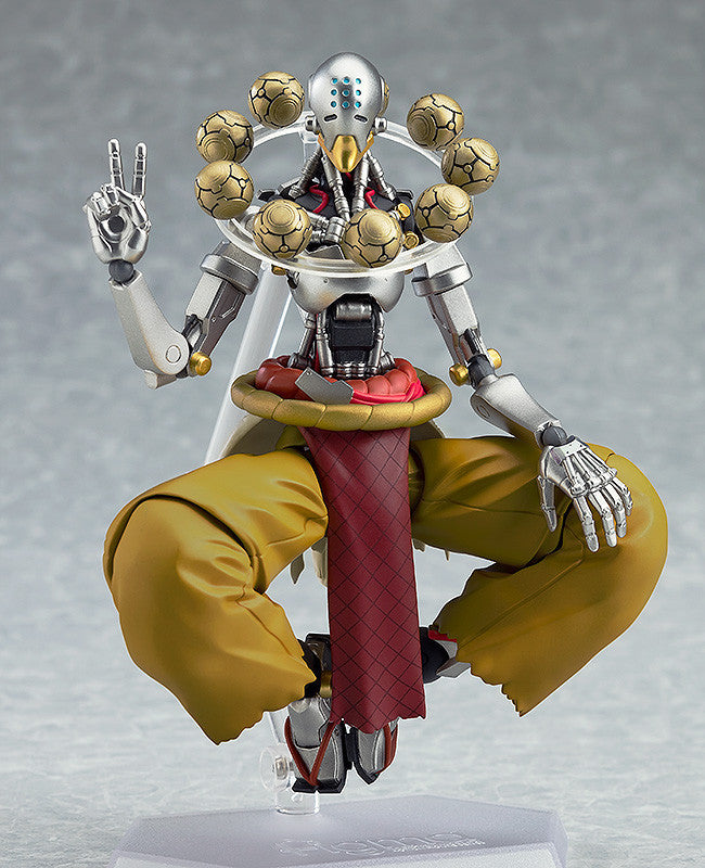 Figma #413 Zenyatta Overwatch Collectible Action Figure - 6-Inch Articulated Robot Monk Toy for Display & Gaming Enthusiasts - Perfect for Shelf Decoration, Cosplay Props, and Overwatch Fans Collection
