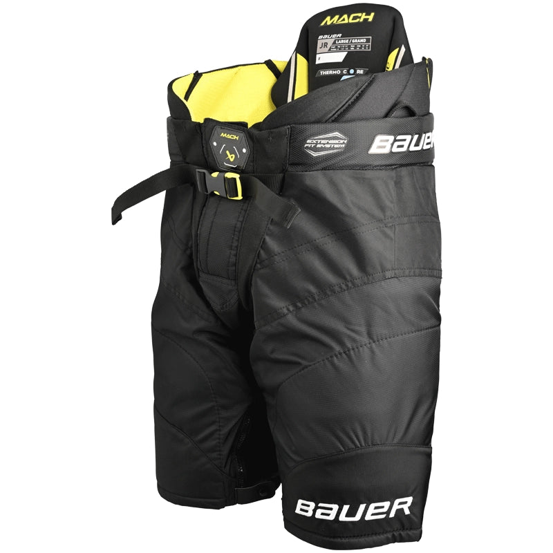 Bauer Supreme Mach Hockey Pants for Junior Players - Lightweight & Durable Ice Hockey Protective Gear for Youth Games & Practice