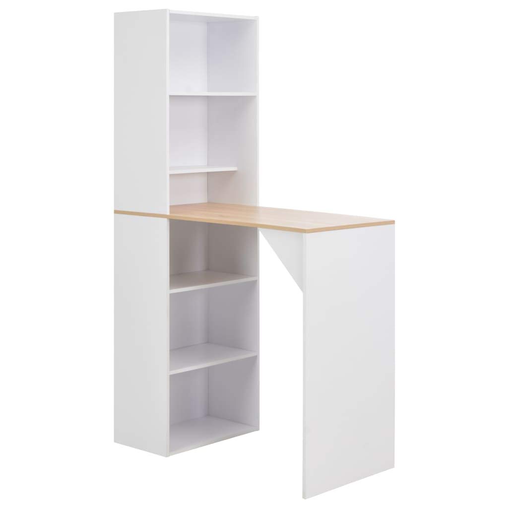 Modern Wine Cabinet & Bar Cabinet with Storage - Chipboard Sideboard Table for Kitchen & Dining Room - Perfect for Wine Display, Glassware Storage & Entertaining Guests