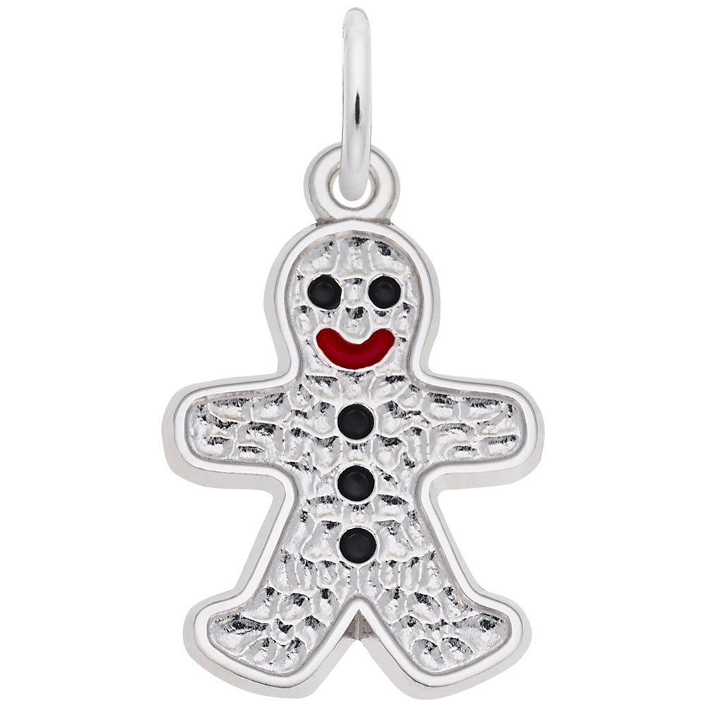 Sterling Silver Food Charm Pendant for Jewelry Making & DIY Gifts
