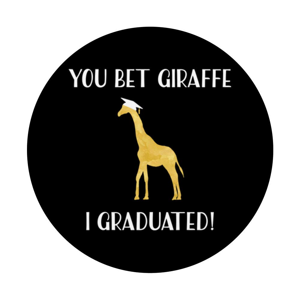 Funny Graduation Gift - 'You Bet Giraffe I Graduated' Pun T-Shirt | Unique Graduation Present for College & High School Grads | Perfect for Graduation Parties & Celebrations