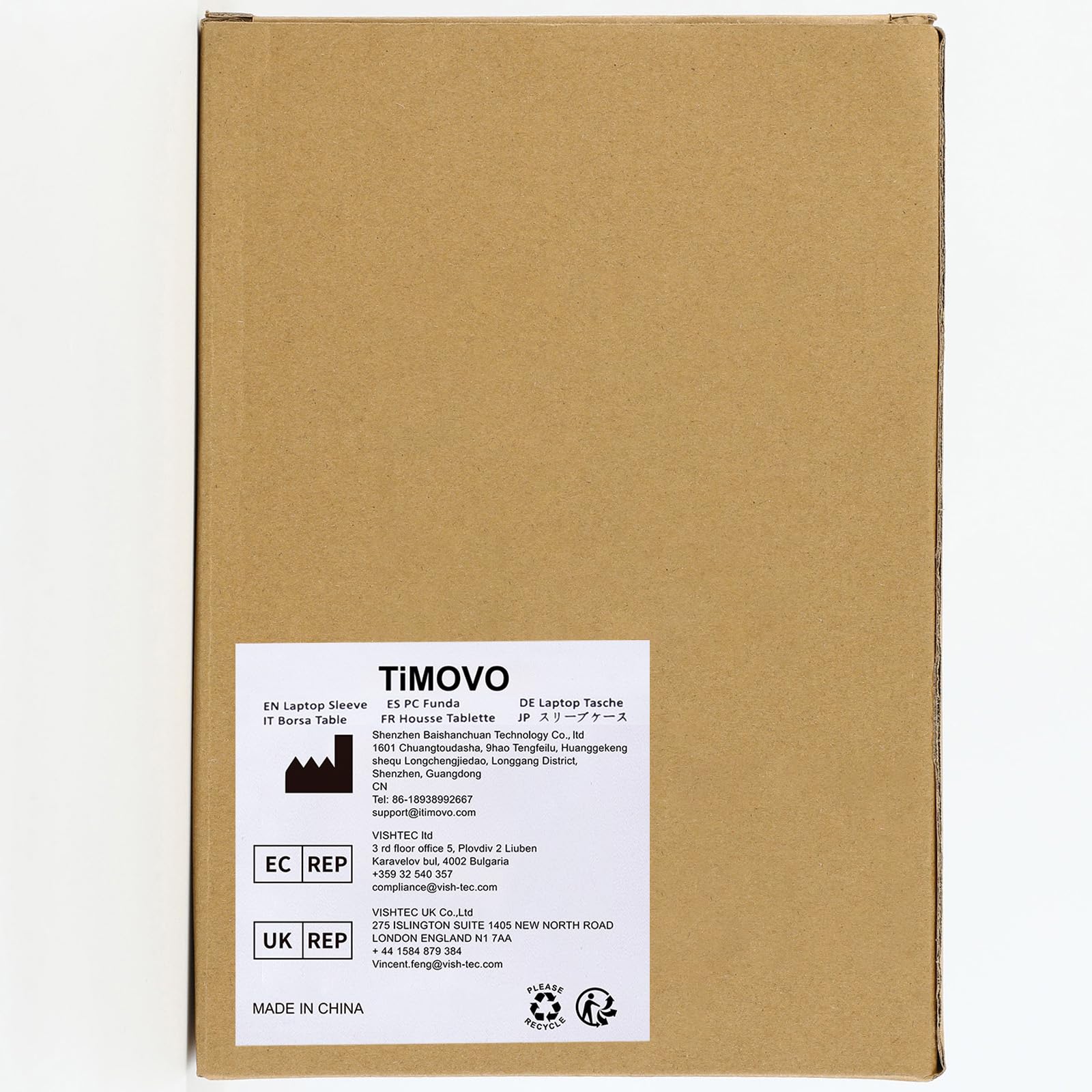 TiMOVO 11 Inch Tablet Sleeve Case for iPad Pro 11 (2025/A16), iPad 10th Gen 10.9