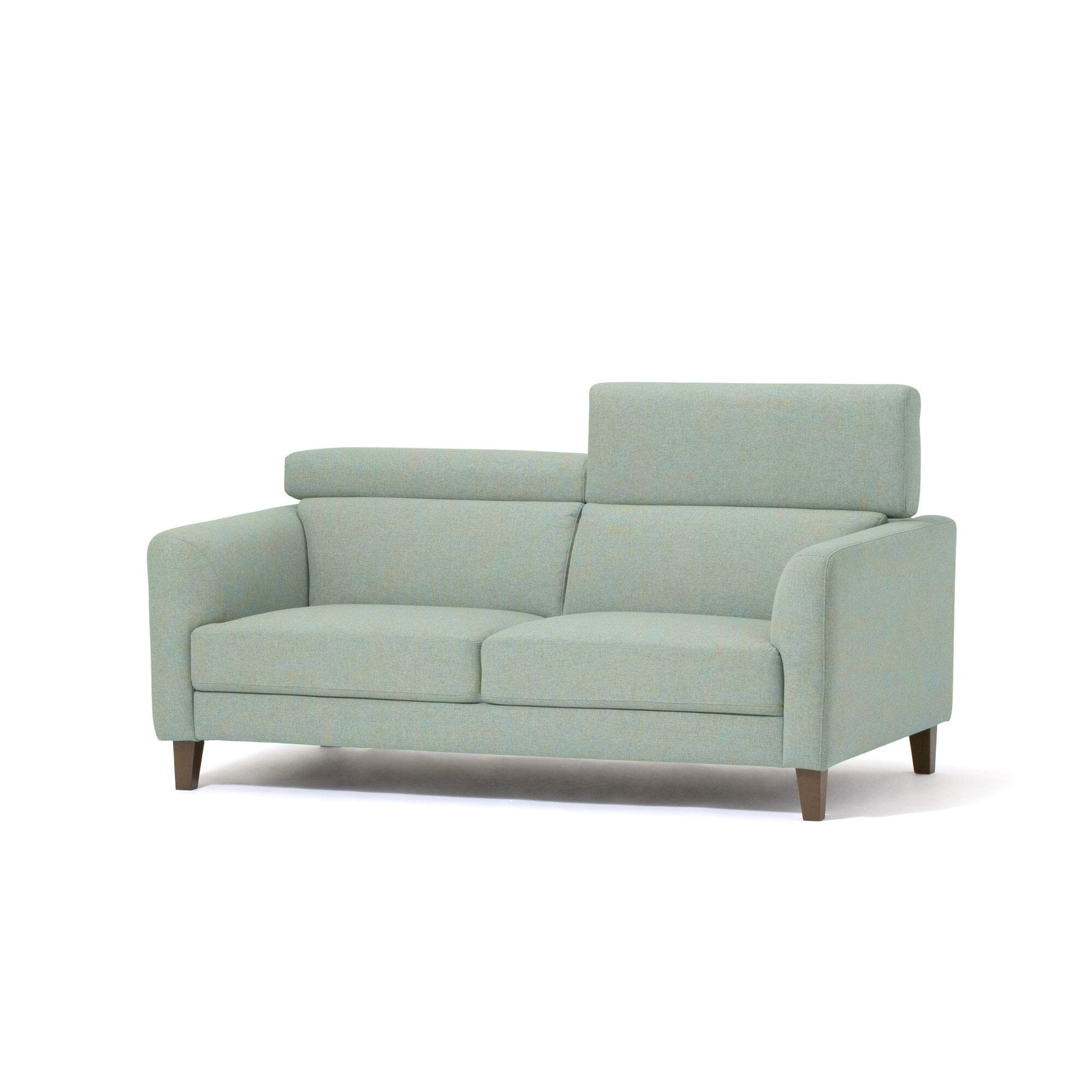 Aget 2-Seater Light Green Sofa - 67