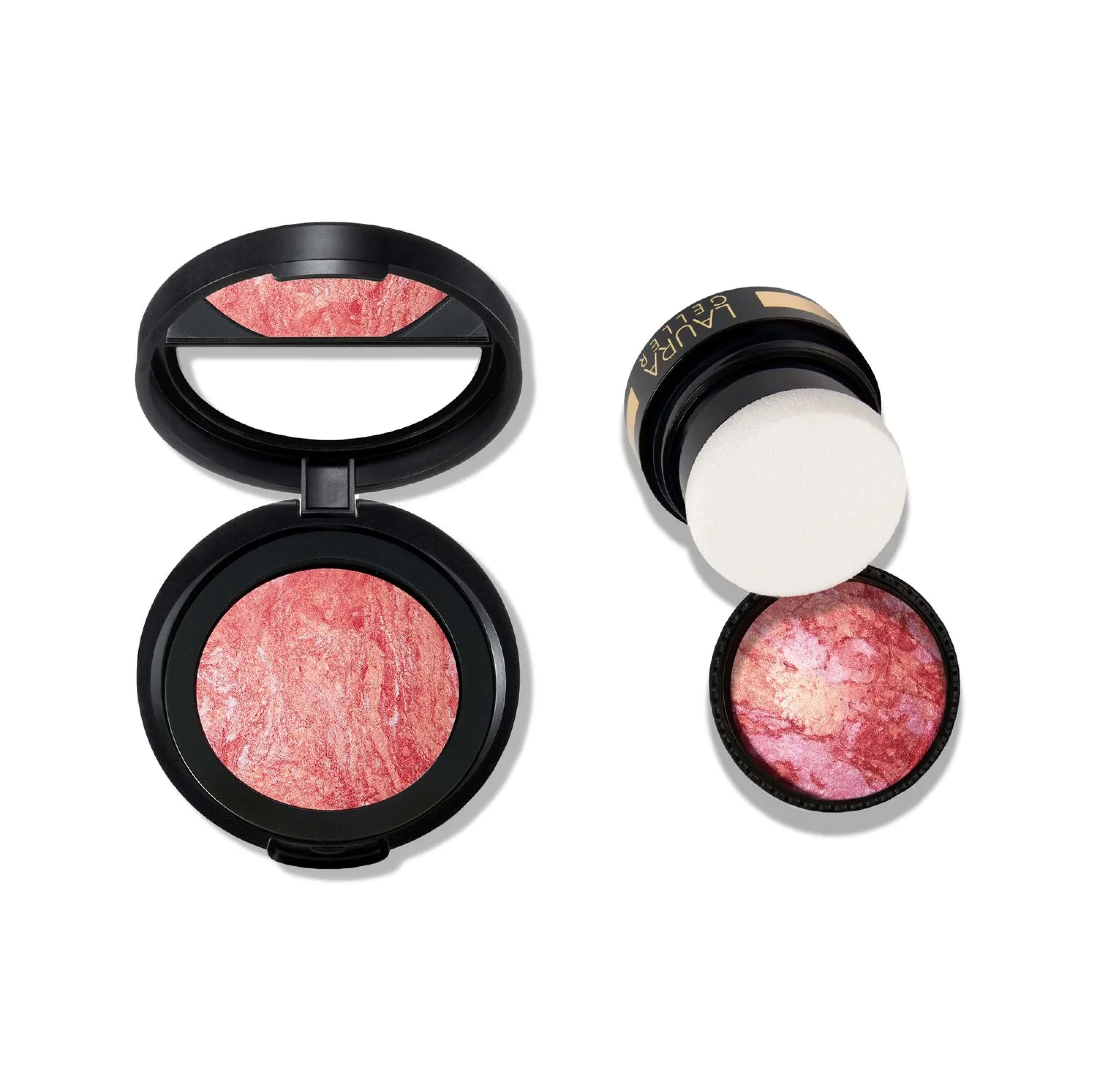 Home & Away Blush n Brighten Kit (2 PC) - Travel-Friendly Makeup Set for On-The-Go Touch Ups & Natural Glow - Perfect for Daily Use, Travel & Special Occasions