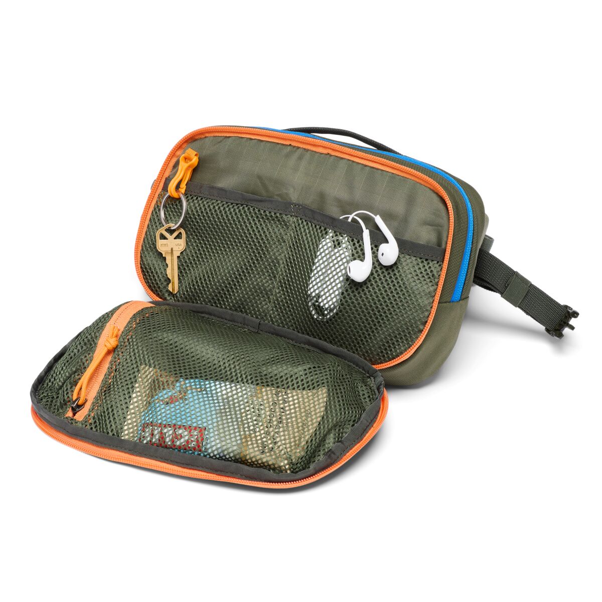 Cotopaxi Allpa X 3L Hip Pack - Lightweight Travel Waist Bag for Hiking, Running & Daily Use - Water-Resistant & Durable (Fatigue Color) - Perfect for Outdoor Adventures & Commuting