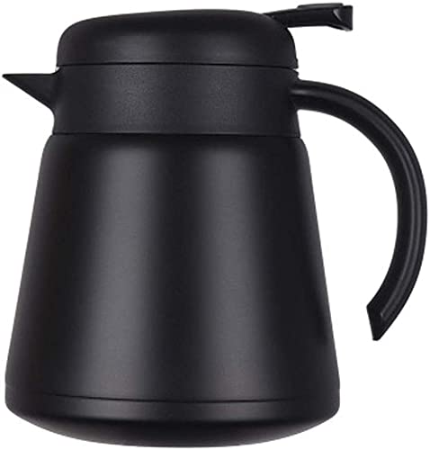 Premium Stainless Steel Coffee Carafe Thermos - 800ml Insulated Thermal Carafe with Airpot Technology, Portable Hot Water Bottle for Coffee, Tea & Beverages - Perfect for Home, Office, Camping & Travel Use
