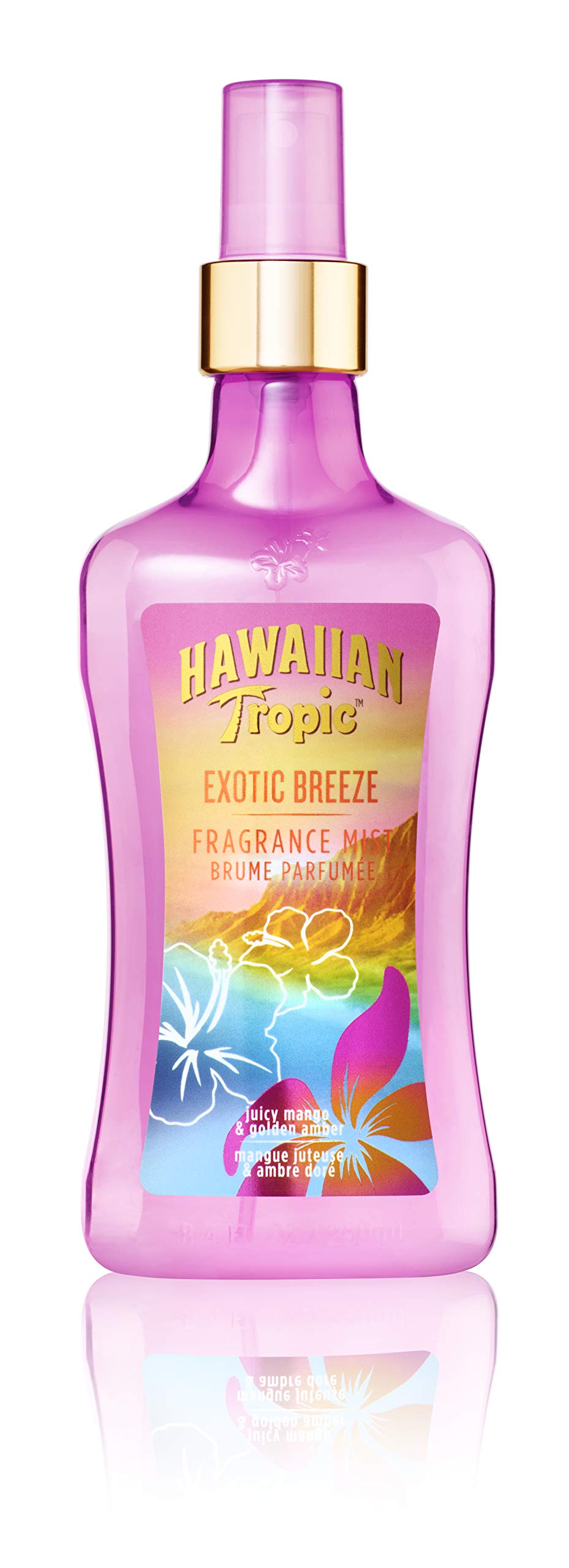 HAWAIIAN Tropic Exotic Breeze Body Mist Spray - 8.4 Fl Oz (250ml) Tropical Scent for Women - Lightweight Hydrating Body Spray for Summer, Beach & Vacation Use