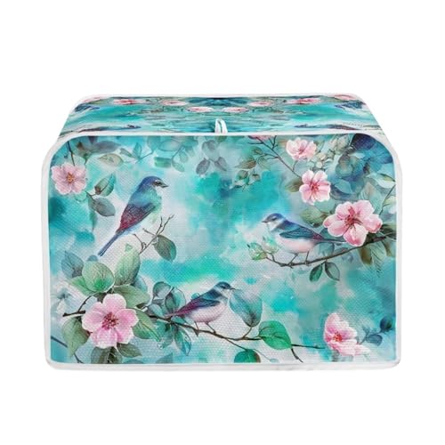 Hummingbird Floral-Blue