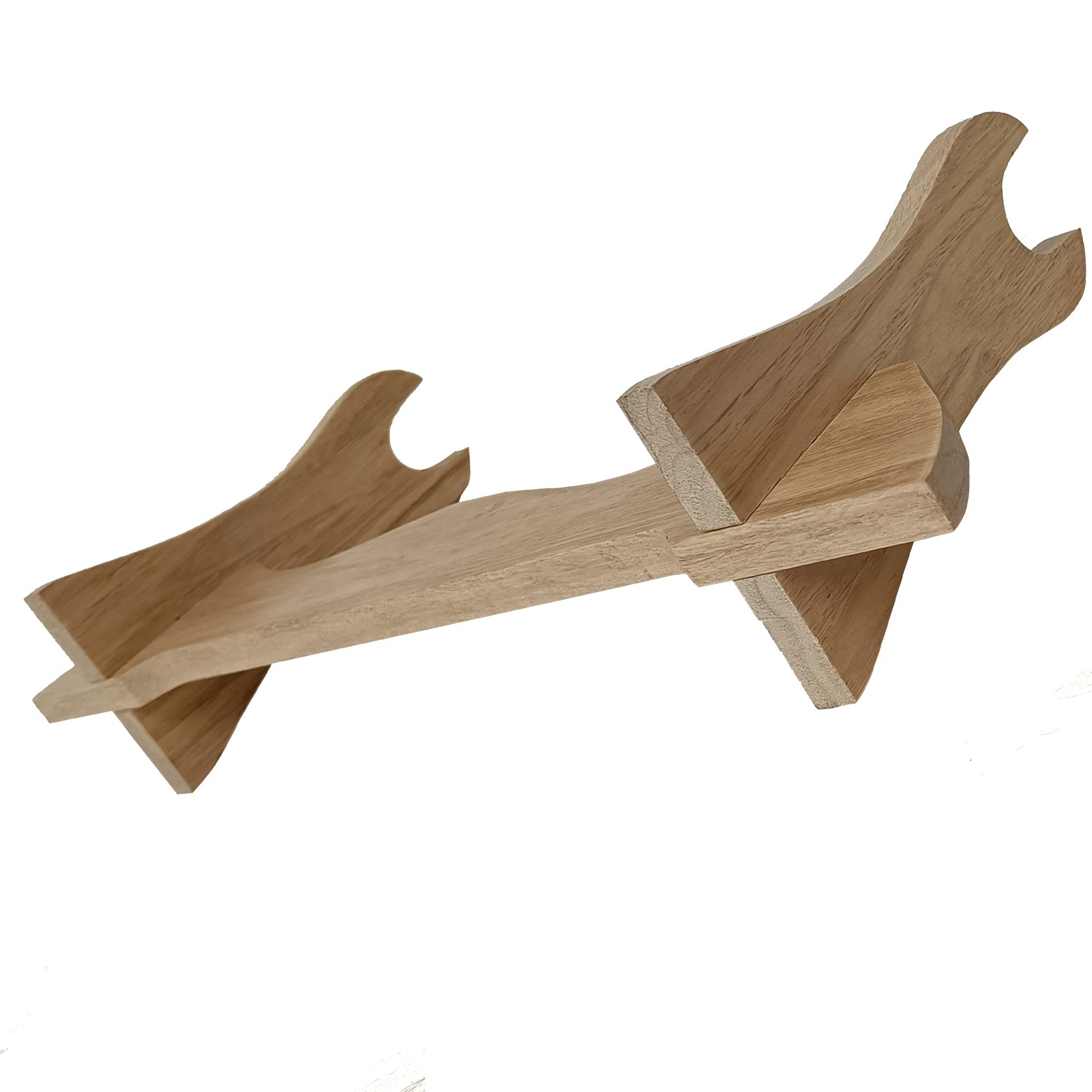 Premium Wooden Katana Stand - Samurai Sword Holder & Display Rack for Katana, Wakizashi, Tanto - Perfect for Home Decor, Martial Arts Dojo & Anime Collections