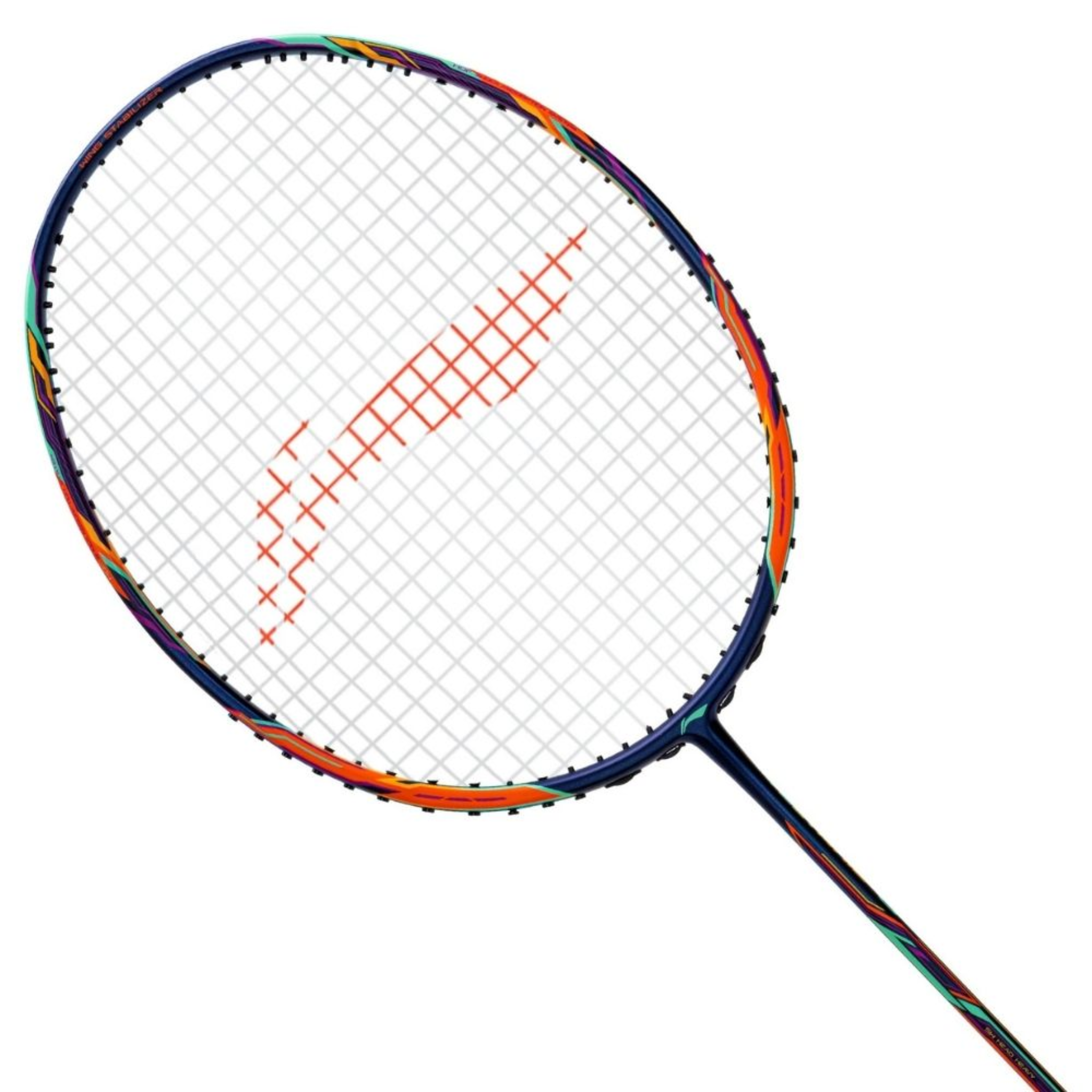 Li Ning Tectonic 6 Unstrung Badminton Racket - Lightweight 5U Carbon Fiber Badminton Racquet for Professional Players - Perfect for Competitive Tournaments & Training Sessions
