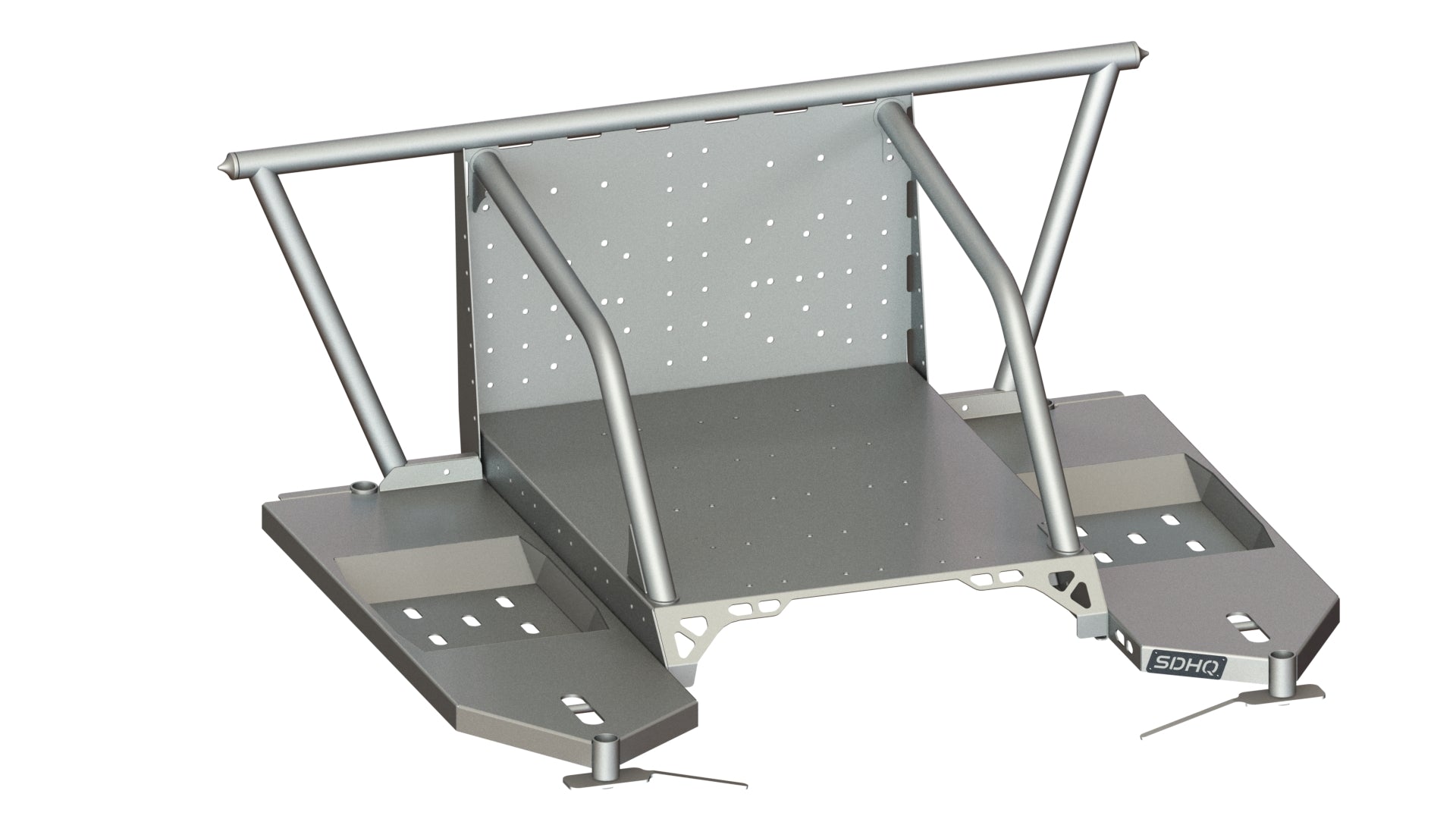 2020-2025 Chevy/GMC 2500/3500 HD SDHQ Built-In Bed Chase Rack - Heavy Duty Truck Accessory for Off-Road & Work Truck Organization