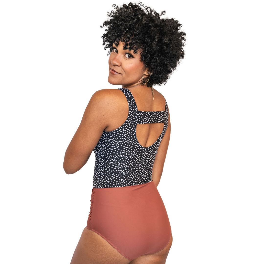 High Waist Ruched Swim Bottoms for Women - Sexy Tummy Control Bathing Suit Bottoms - Perfect for Beach, Pool, and Vacation