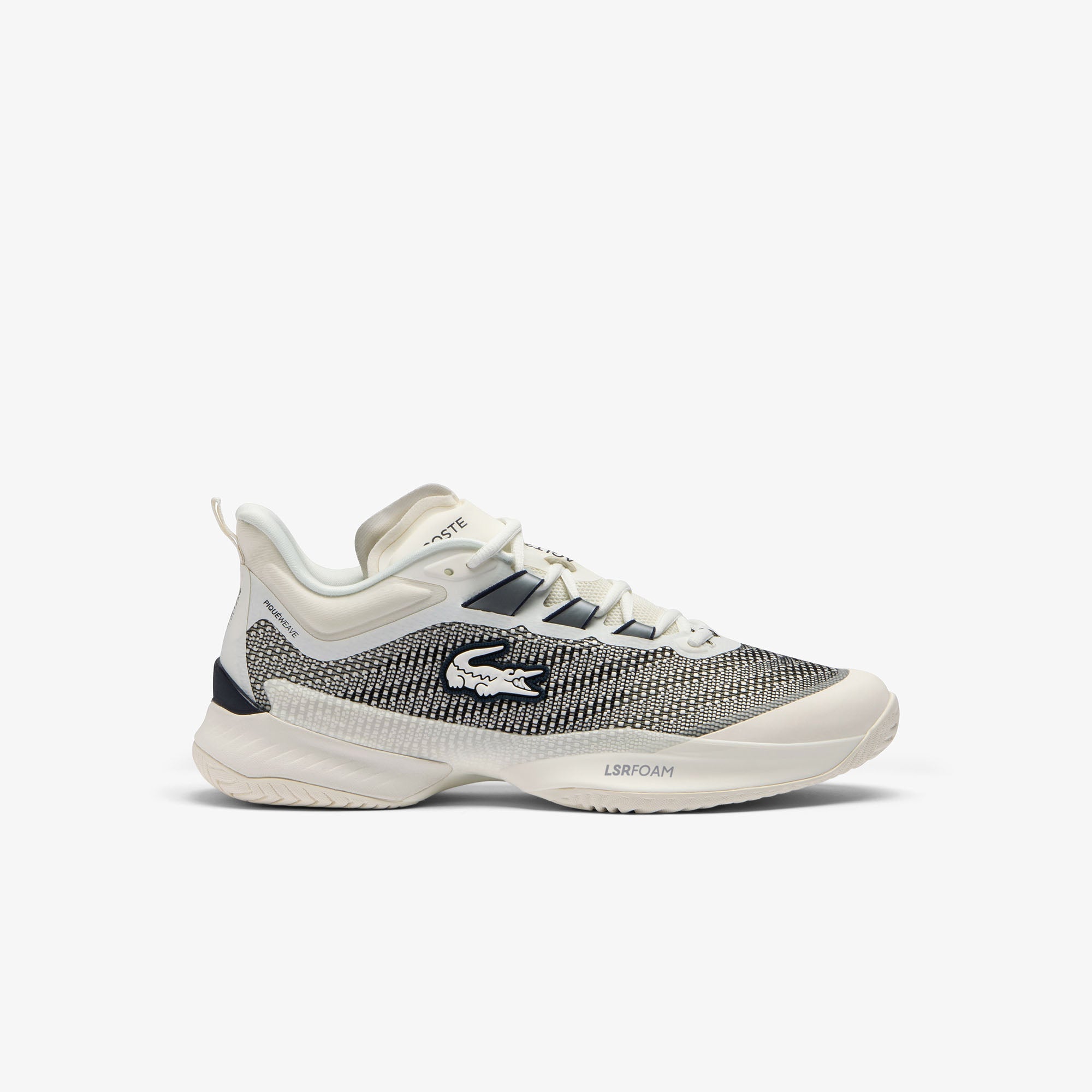 Lacoste AG LT23 Ultra Men's Tennis Shoes - White/Navy | Lightweight Performance Sneakers for Tennis, Running & Casual Wear